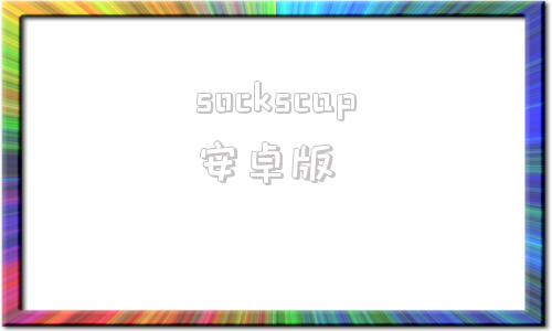 sockscap安卓版sockscap32软件